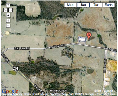 Google Satellite Map view of Ash Flat Campus