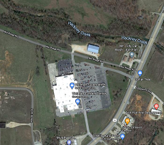 Google Satellite Map view of Ash Flat Campus